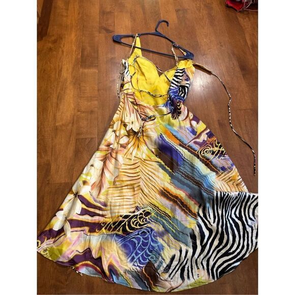 Woman’s Mary.L couture sexy dress silk size 8 - Picture 4 of 7